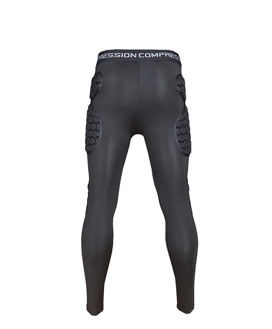 Men's Padded Compression Pants Athletic Leggings