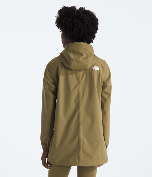 Women's Waterproof Hooded Rain Jacket with Pockets