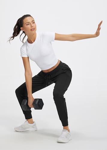 Libin Women's Joggers Pants Athletic Running Petite/Regular/Tall Sweatpants with Pockets Tapered Casual Workout Pants