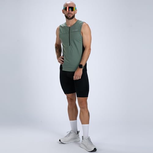 Men's Triathlon Performance Tank Top UPF 50+