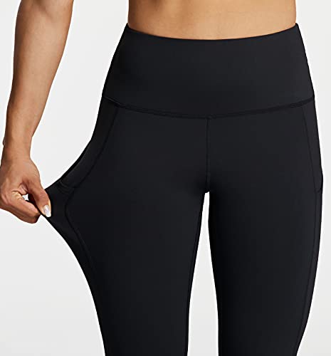 ZUTY 7/8 Workout Leggings for Women High Waisted Leggings with Pockets Squat Proof Yoga Ankle Leggings Plus Size 25"