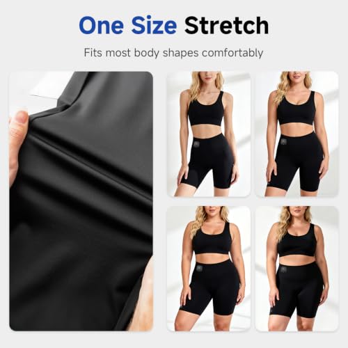 MEGELIN Toning Shorts, Hip Lift Grey for Women at Home