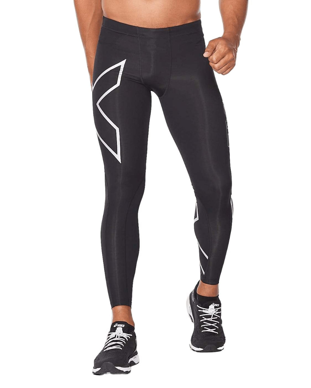 2XU Men’s Core Compression Tights, Fitness Clothing Pants for Running, Training & Gym, PWX Stretch Legging