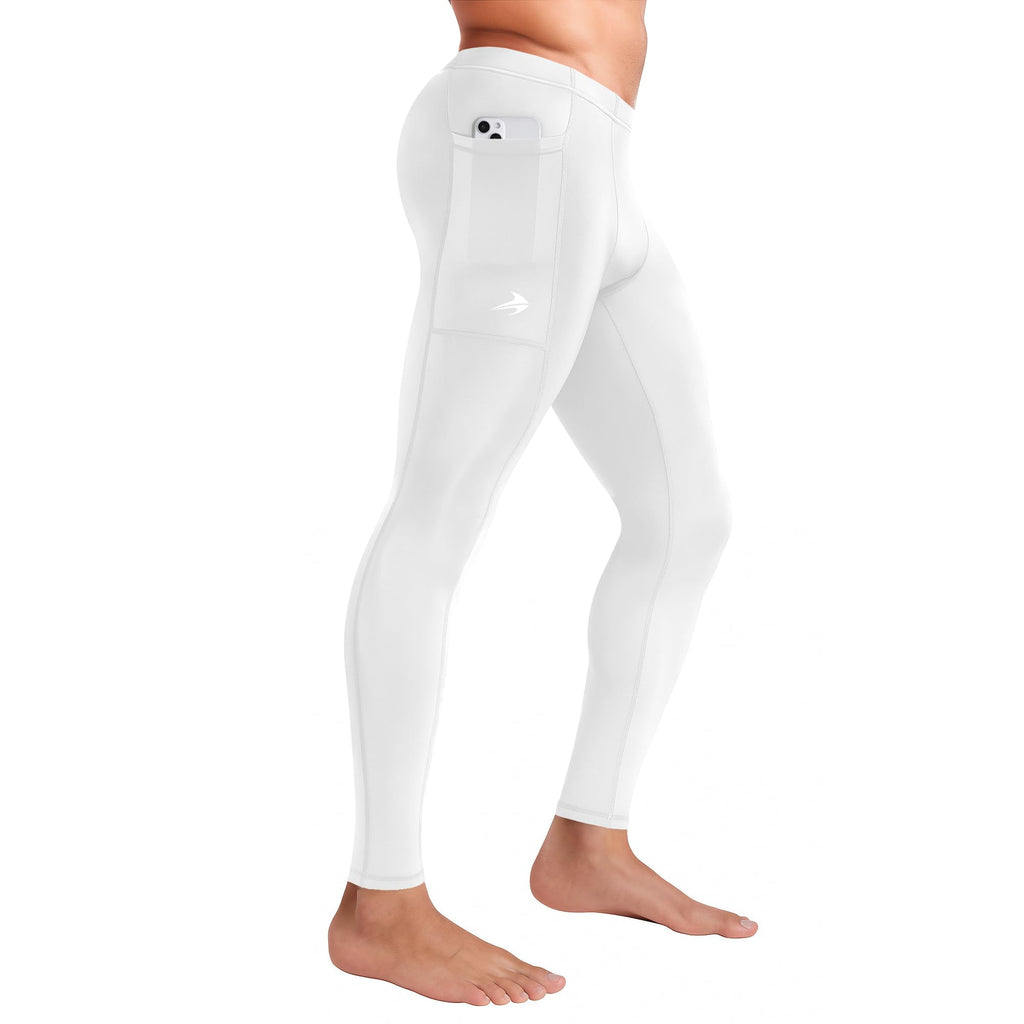 Men's Compression Workout Running Tights