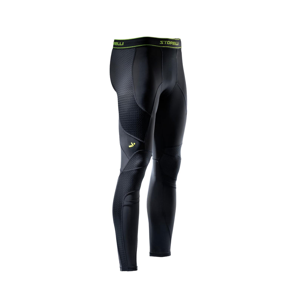 Men's Compression Soccer Leggings with Shin Pockets