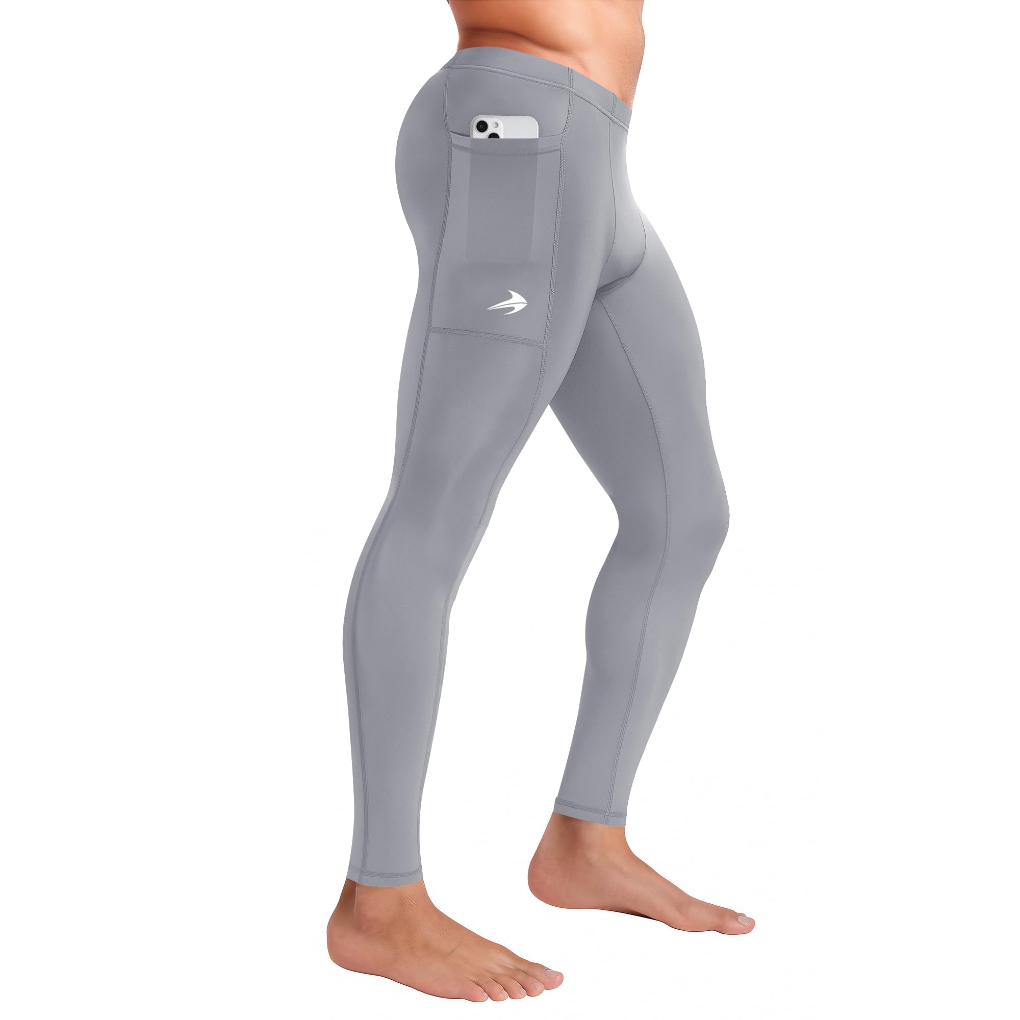 CompressionZ Men's Compression Pants for Workout, Sports|Base Layer Running Tights Leggings