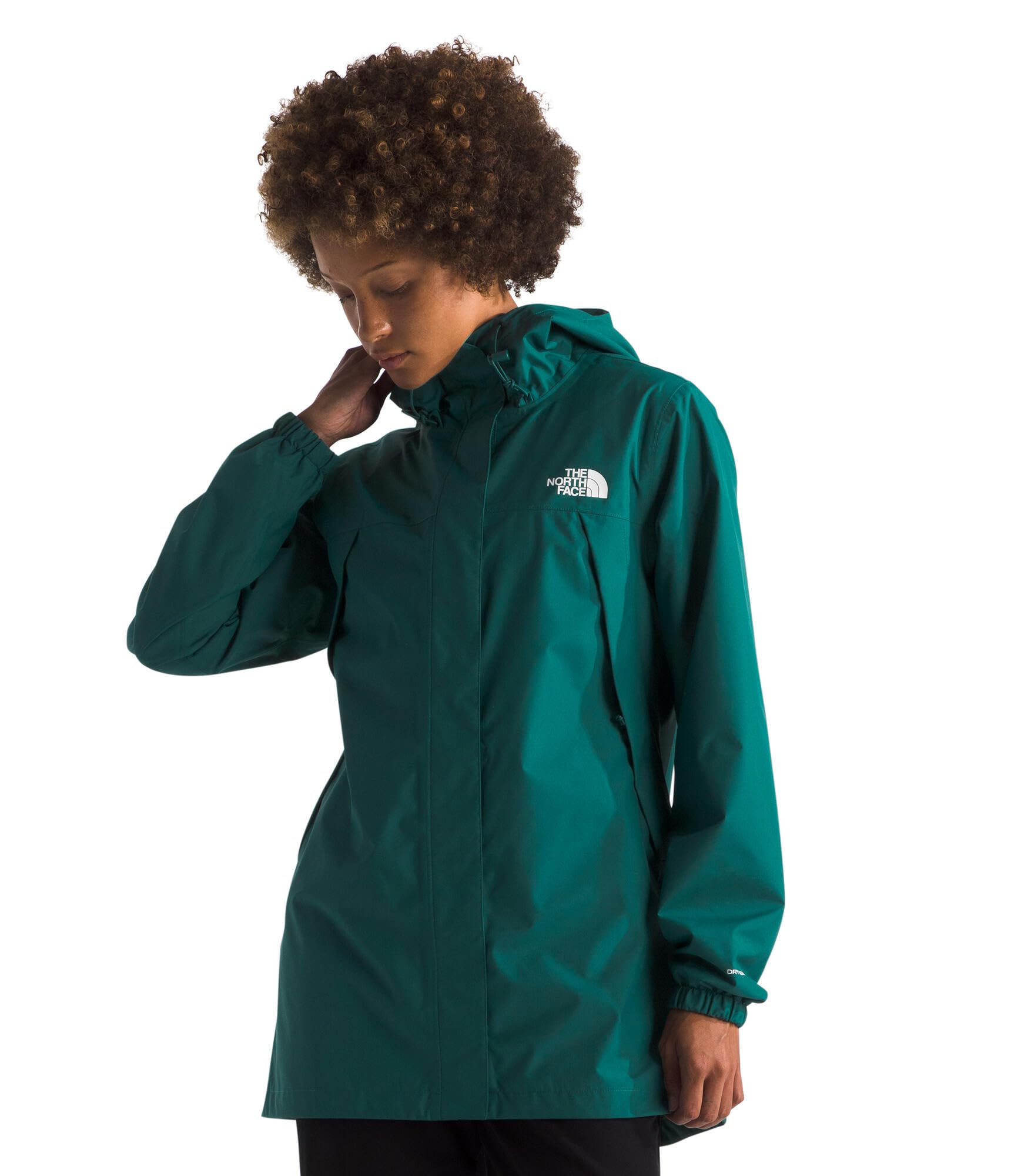 THE NORTH FACE Women's Antora Rain Parka | Breathable Waterproof Jacket, Seam Sealed, Adjustable Hood & Zip Hand Pockets