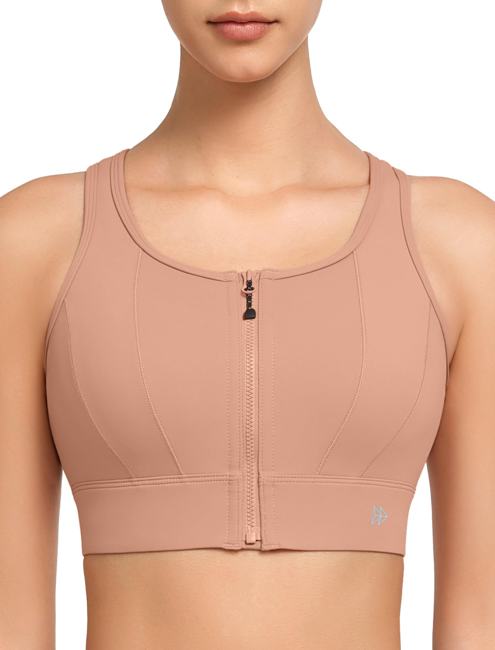 Yvette Front Closure High Impact Sports Bra for Women