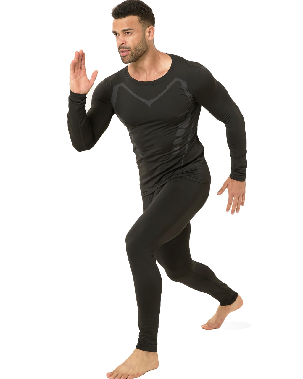Men's Fleece Lined Thermal Base Layer Set