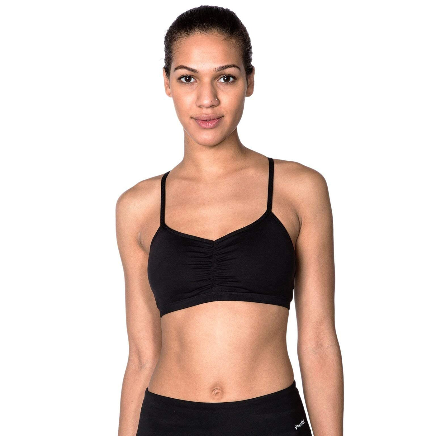 Women's Adjustable Sports Bra with Removable Pads