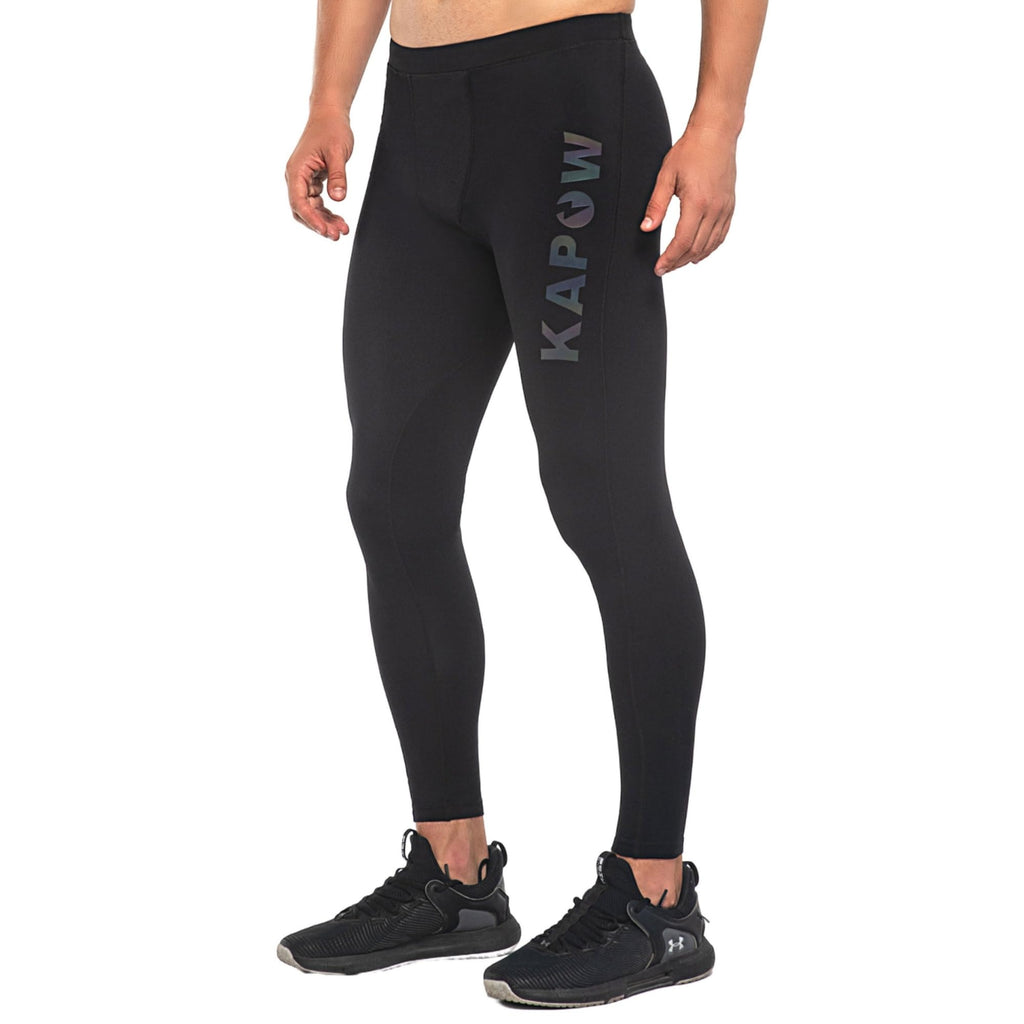 Kapow Meggings High Compression Performance Range - Mens Athletic Leggings with Pockets & High Compression