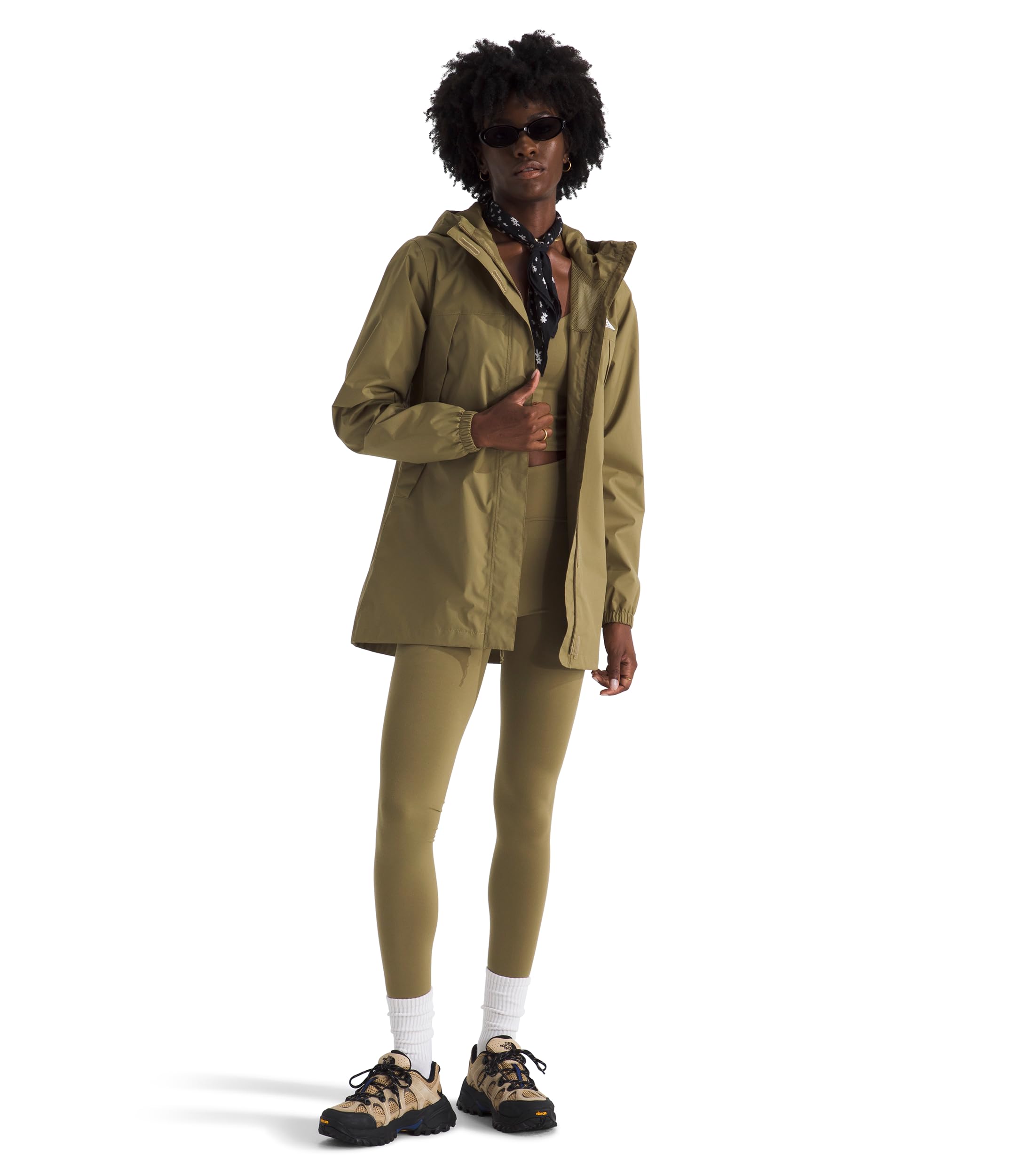 THE NORTH FACE Women's Antora Rain Parka | Breathable Waterproof Jacket, Seam Sealed, Adjustable Hood & Zip Hand Pockets