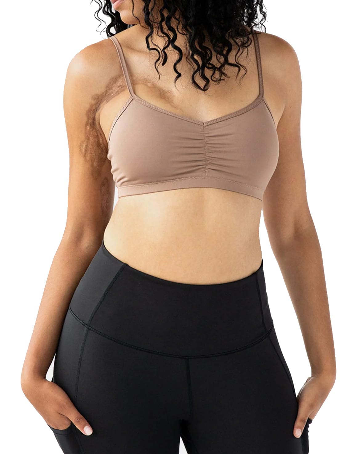 Handful Women's Adjustable Sports Bra with Removable Pads, Versatile Workout Bra