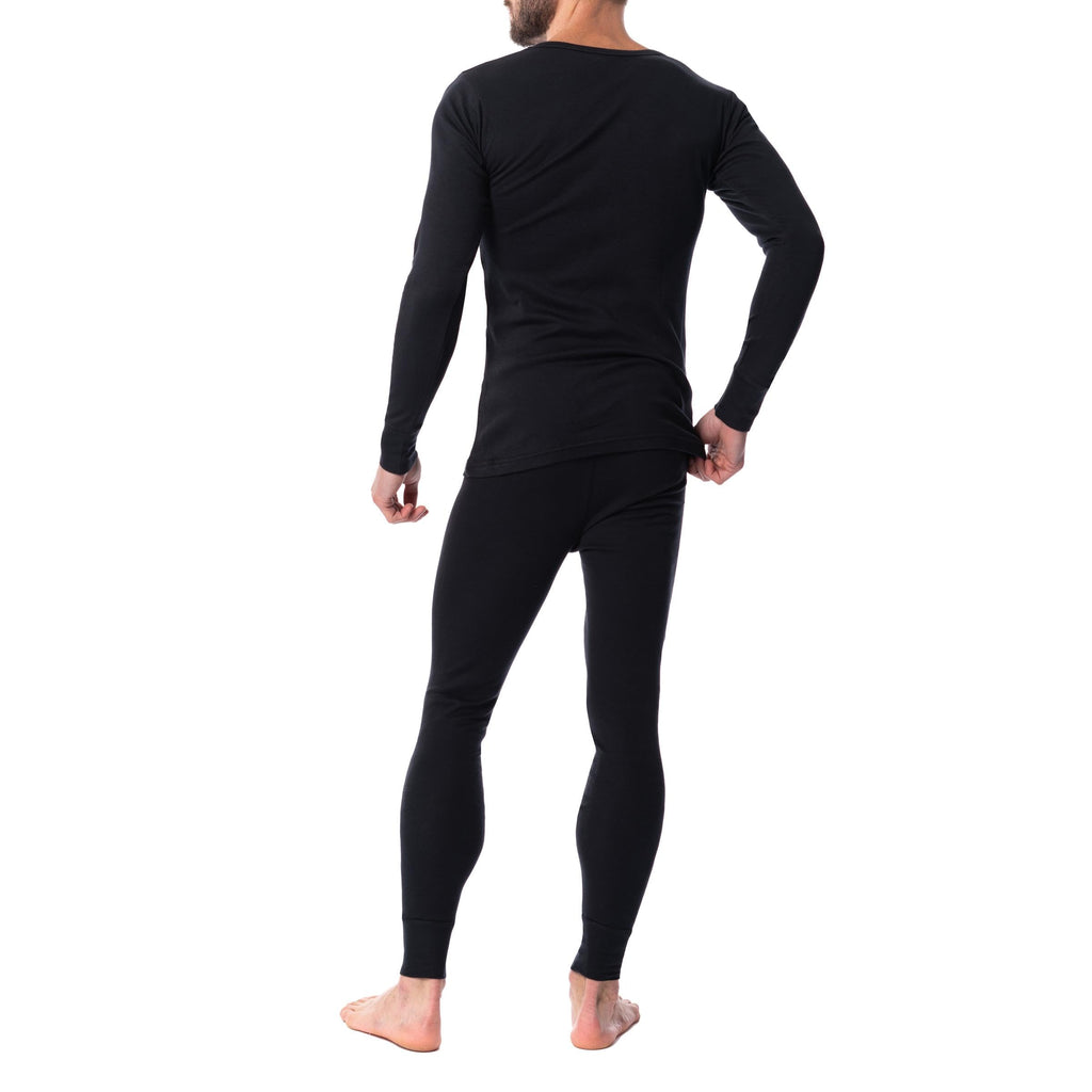 Men's Cotton Thermal Underwear Base Layer Set