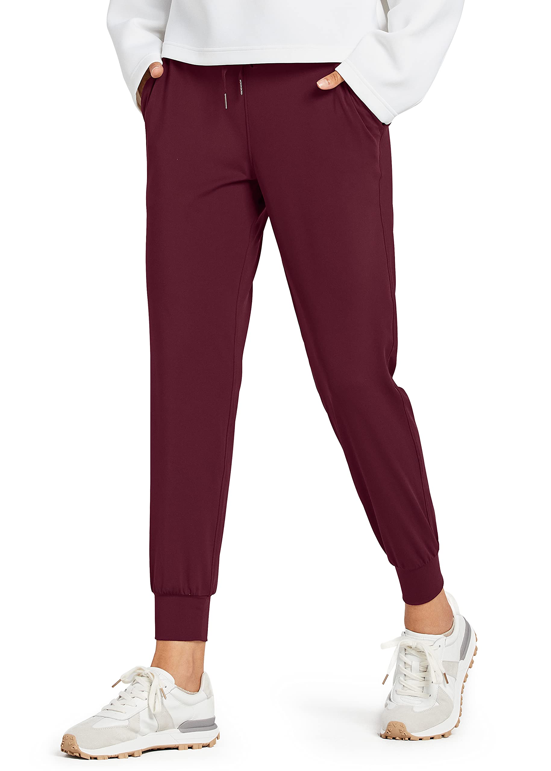 Libin Women's Joggers Pants Athletic Running Petite/Regular/Tall Sweatpants with Pockets Tapered Casual Workout Pants