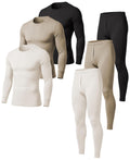 Men's Cotton Thermal Underwear Base Layer Set