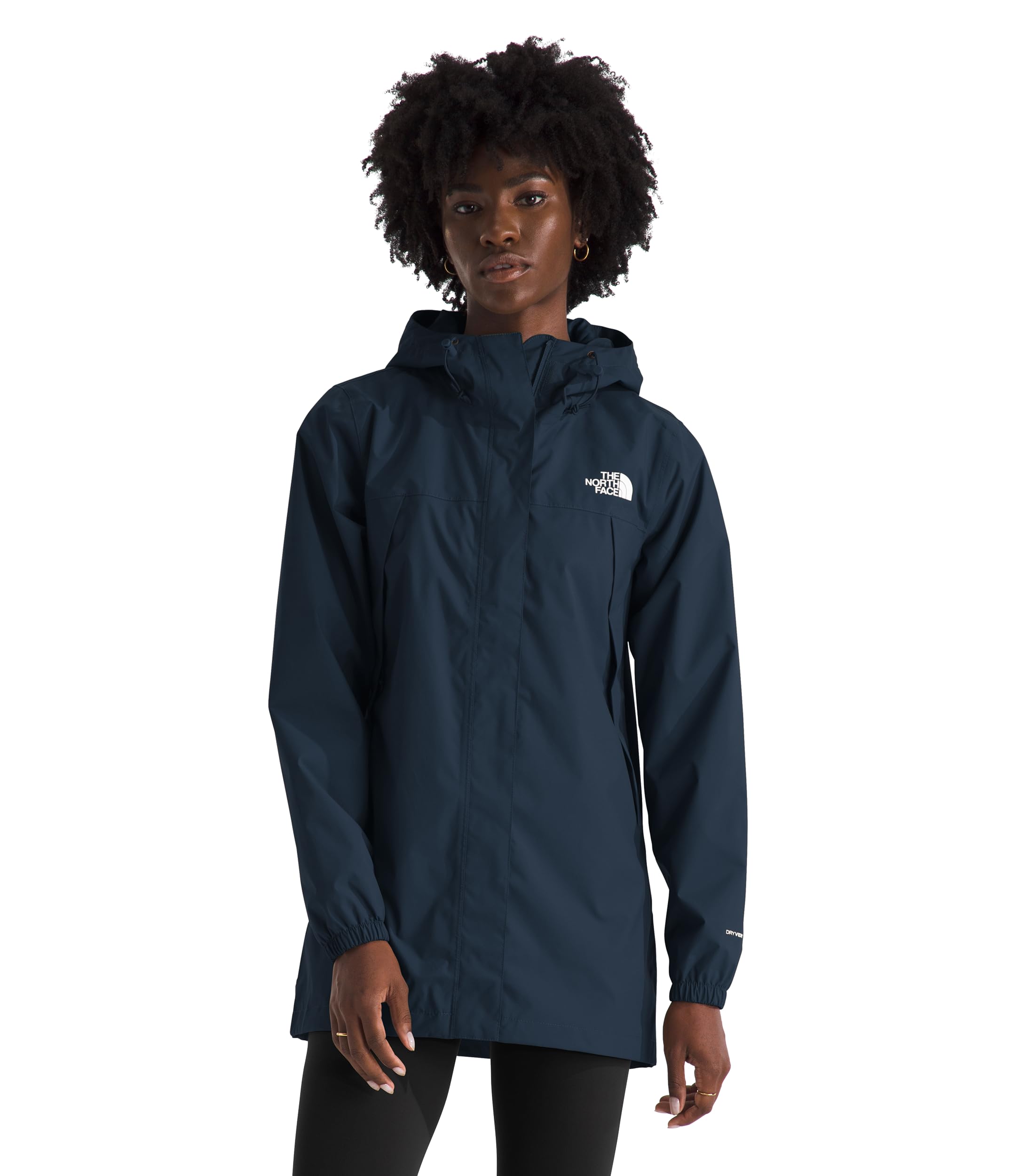 THE NORTH FACE Women's Antora Rain Parka | Breathable Waterproof Jacket, Seam Sealed, Adjustable Hood & Zip Hand Pockets