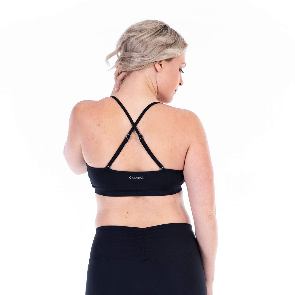 Women's Adjustable Sports Bra with Removable Pads