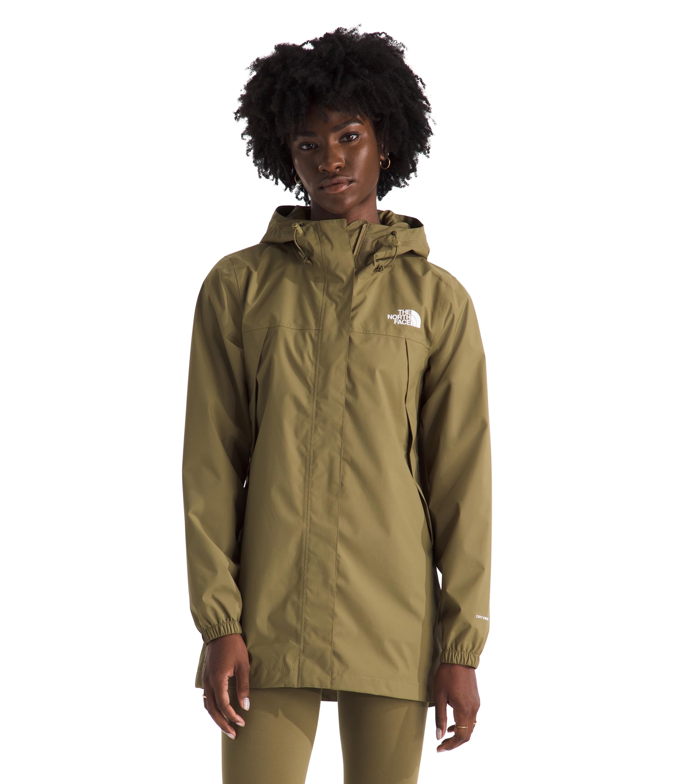 THE NORTH FACE Women's Antora Rain Parka | Breathable Waterproof Jacket, Seam Sealed, Adjustable Hood & Zip Hand Pockets
