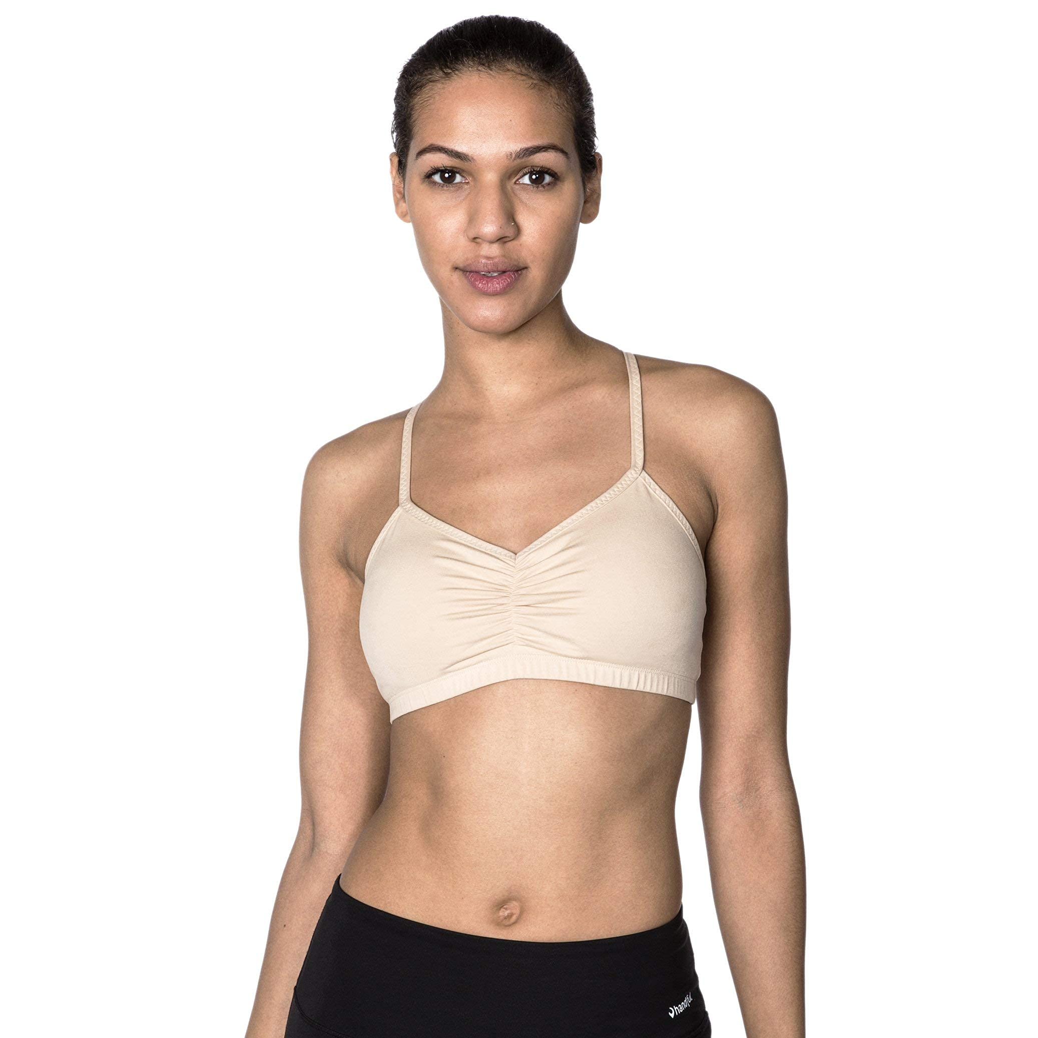 Handful Women's Adjustable Sports Bra with Removable Pads, Versatile Workout Bra