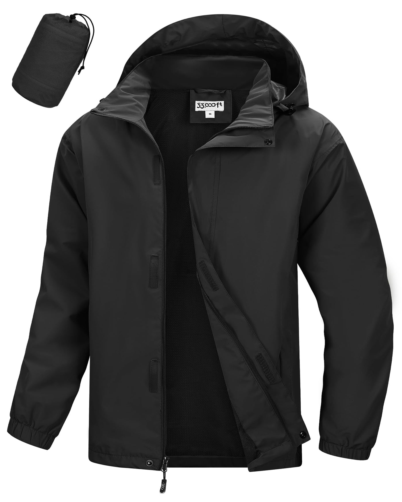 Men's Lightweight Waterproof Rain Jacket