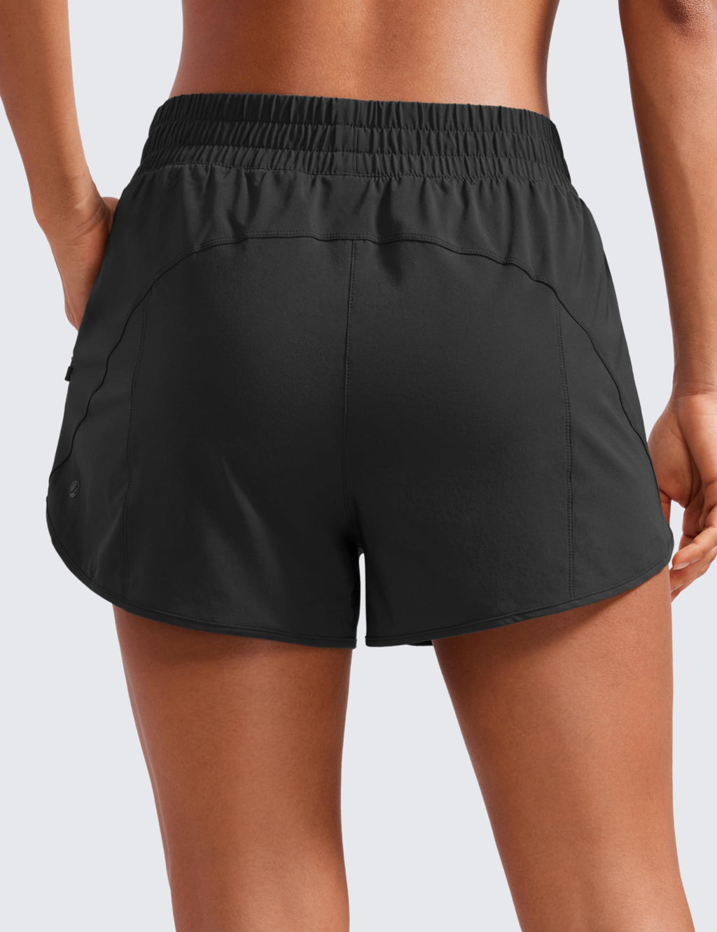 CRZ YOGA Dolphin Athletic Shorts 3"