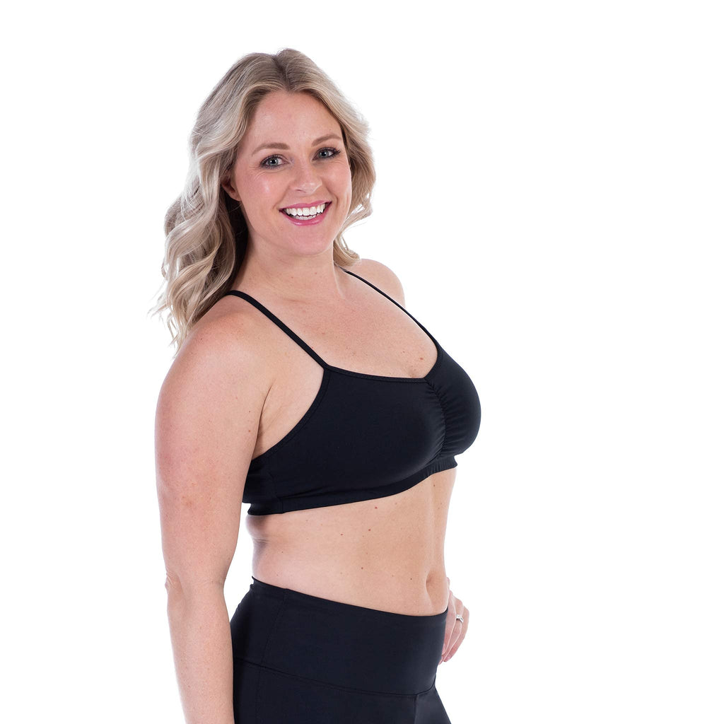 Women's Adjustable Sports Bra with Removable Pads