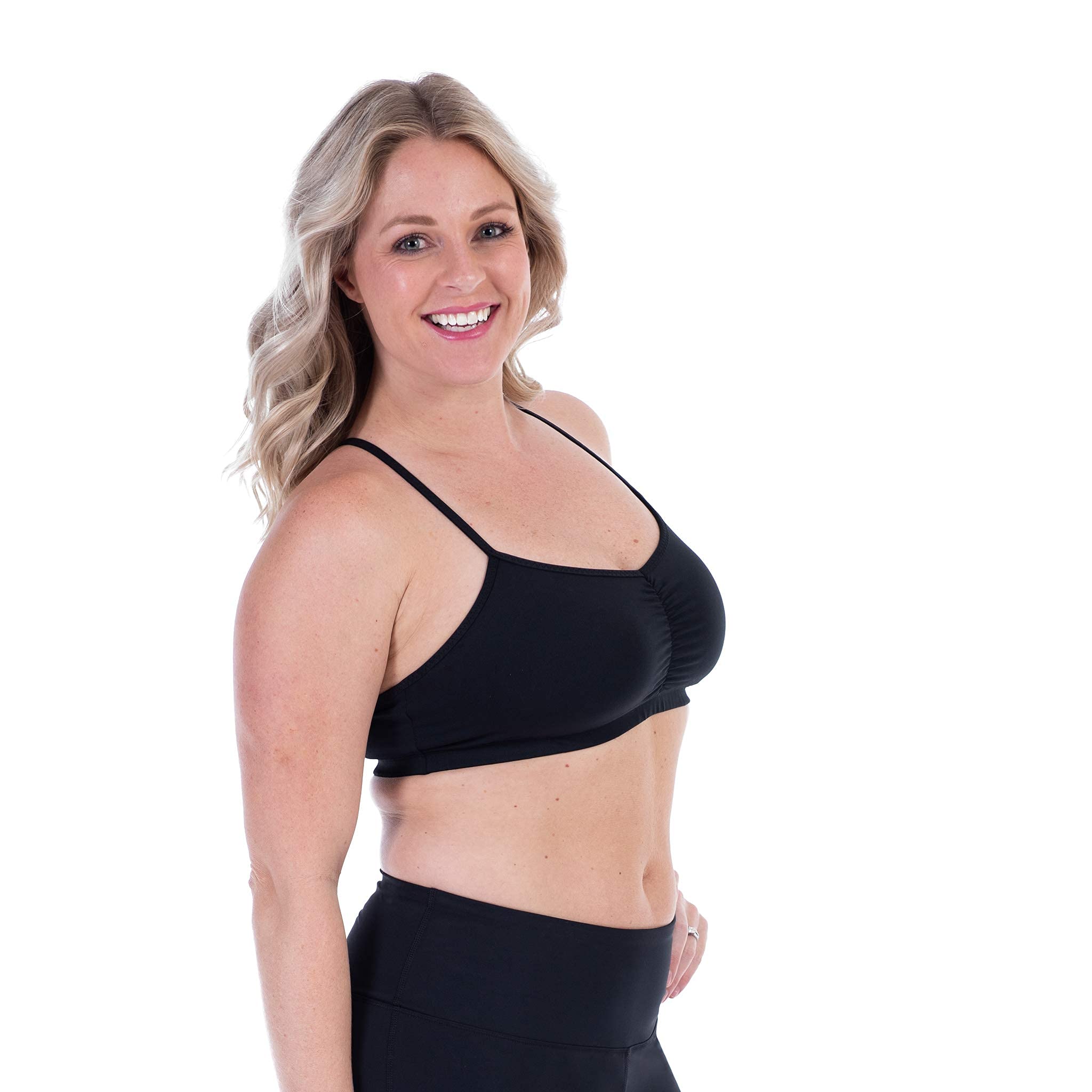 Women's Adjustable Sports Bra with Removable Pads