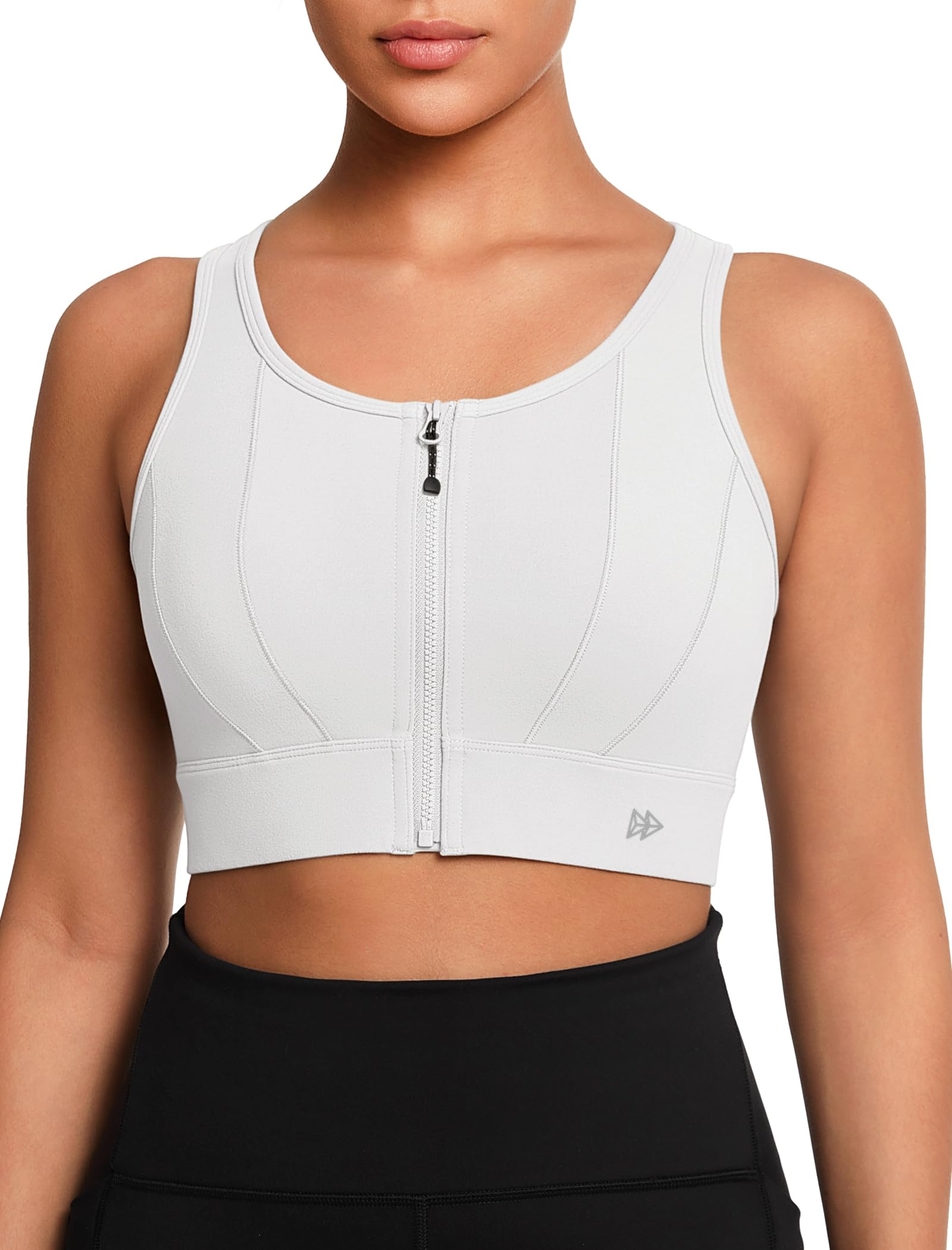 Yvette Front Closure High Impact Sports Bra for Women