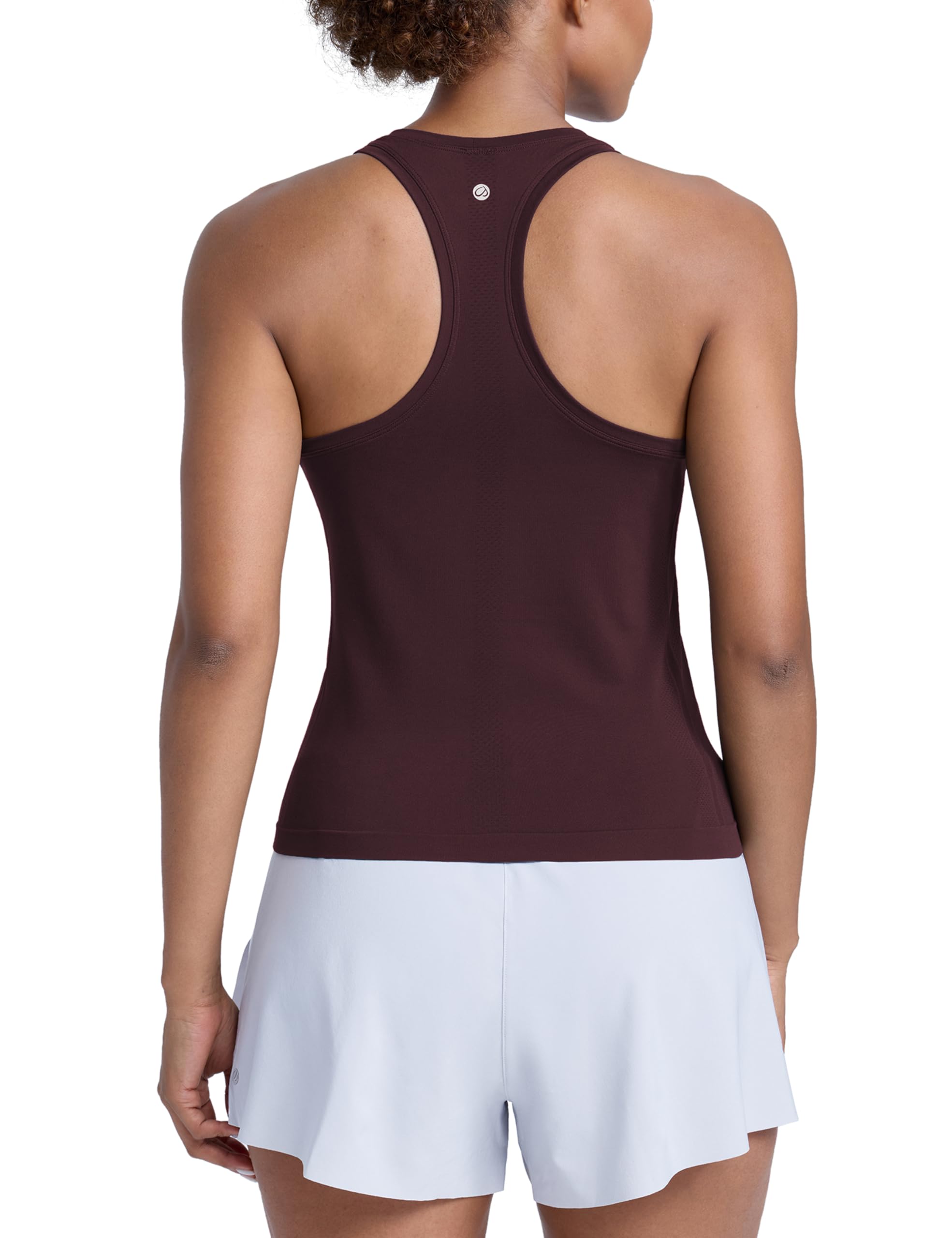 CRZ YOGA Seamless Racerback Tank Waist Length