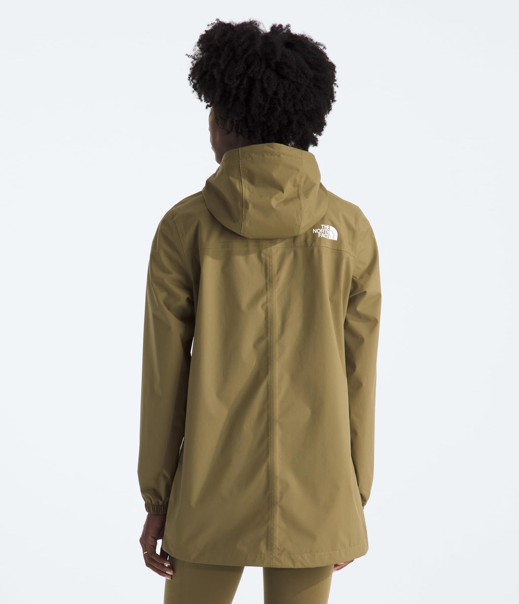 Women's Waterproof Hooded Rain Jacket with Pockets