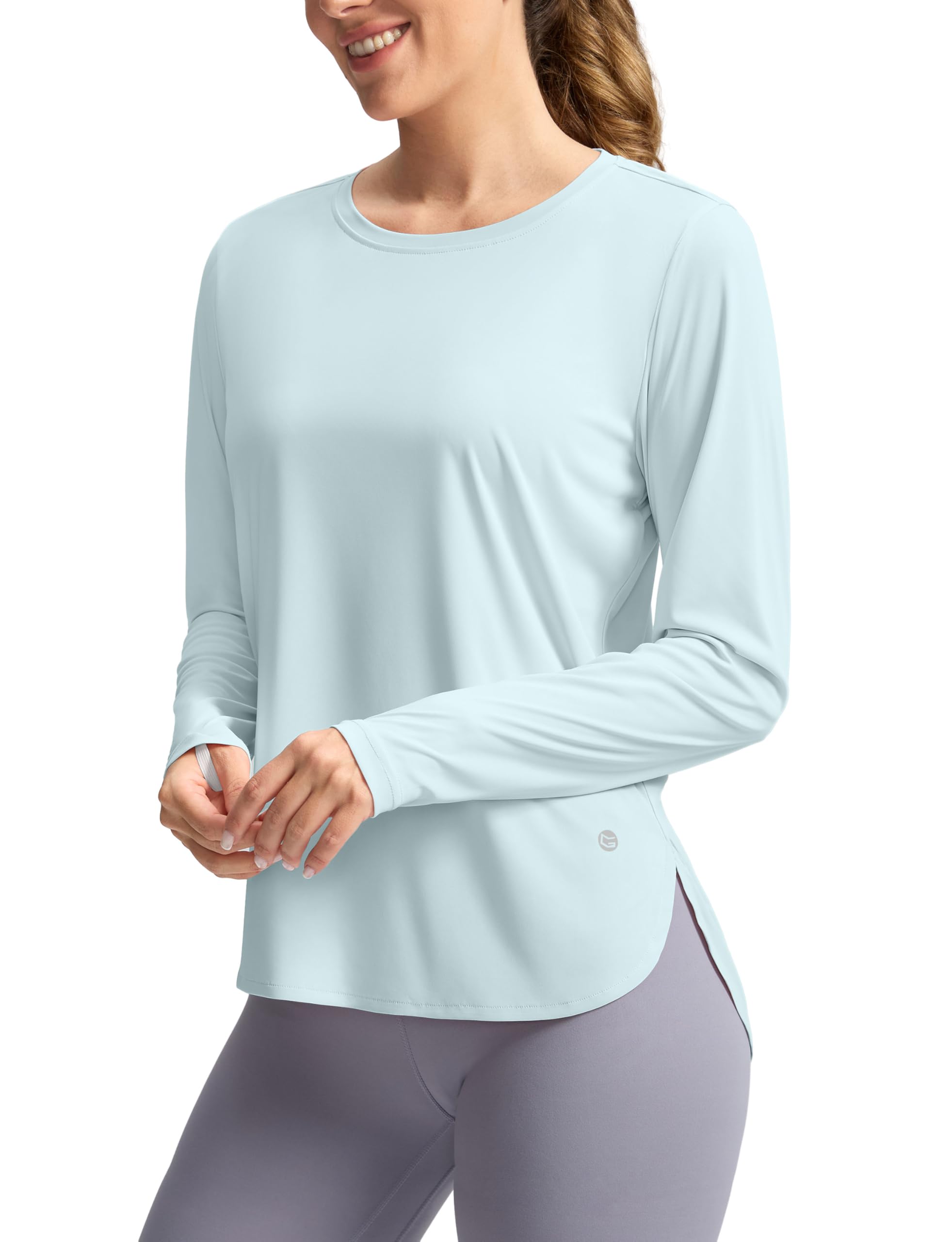 Women's Sun Shirts UPF 50+ Long Sleeve UV Protection Shirt Lightweight Quick Dry Workout Hiking Tops for Women
