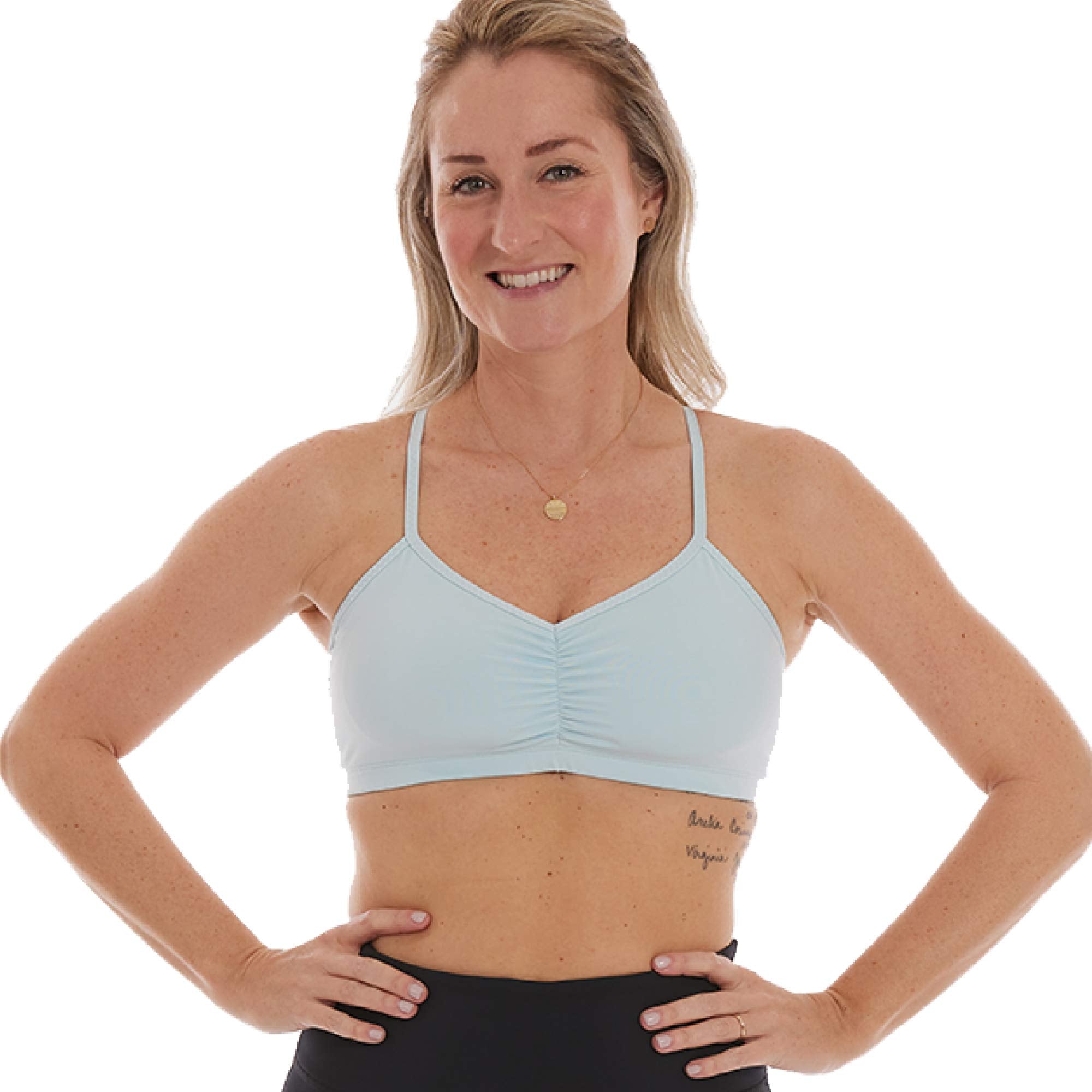 Handful Women's Adjustable Sports Bra with Removable Pads, Versatile Workout Bra