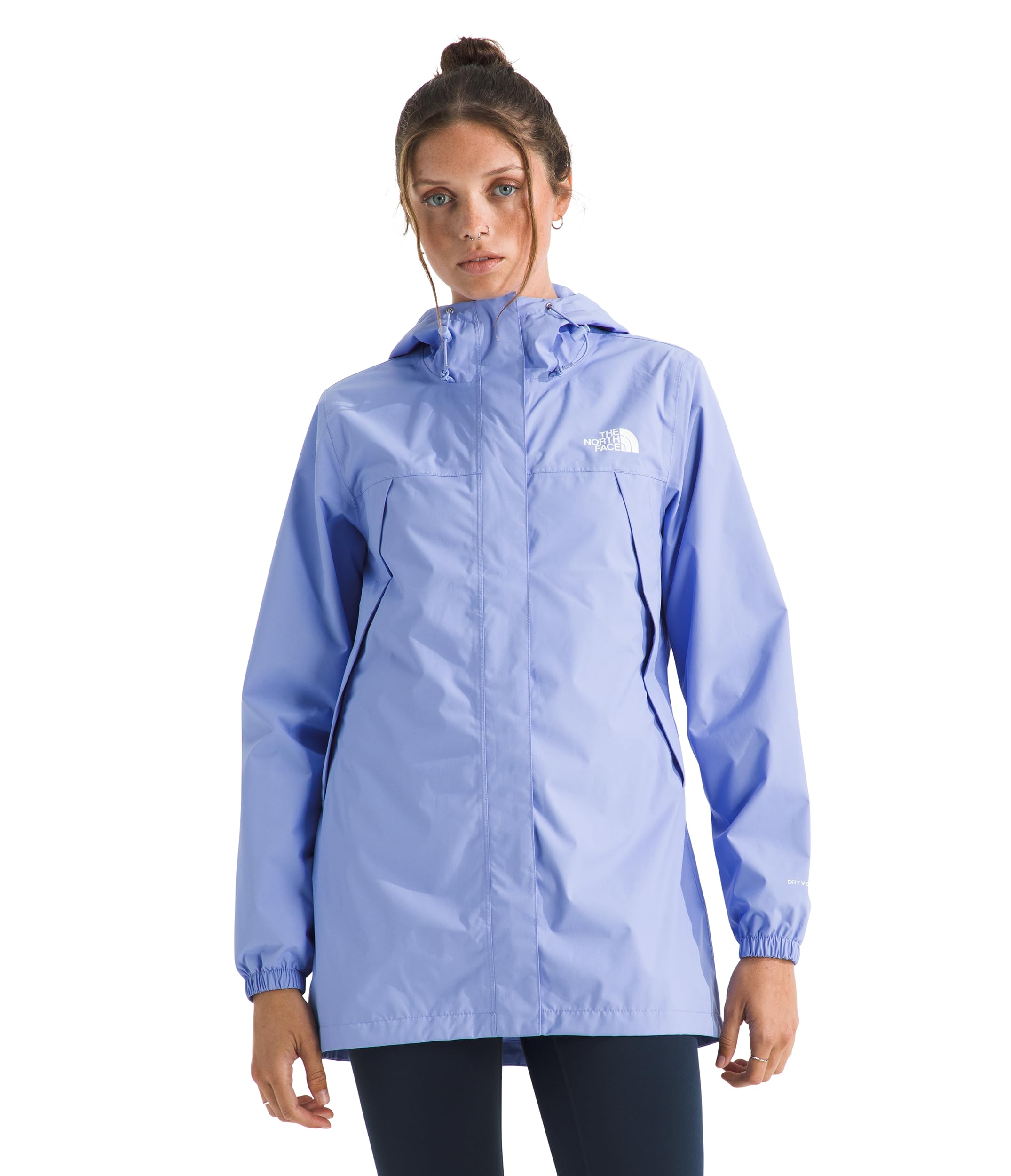 THE NORTH FACE Women's Antora Rain Parka | Breathable Waterproof Jacket, Seam Sealed, Adjustable Hood & Zip Hand Pockets