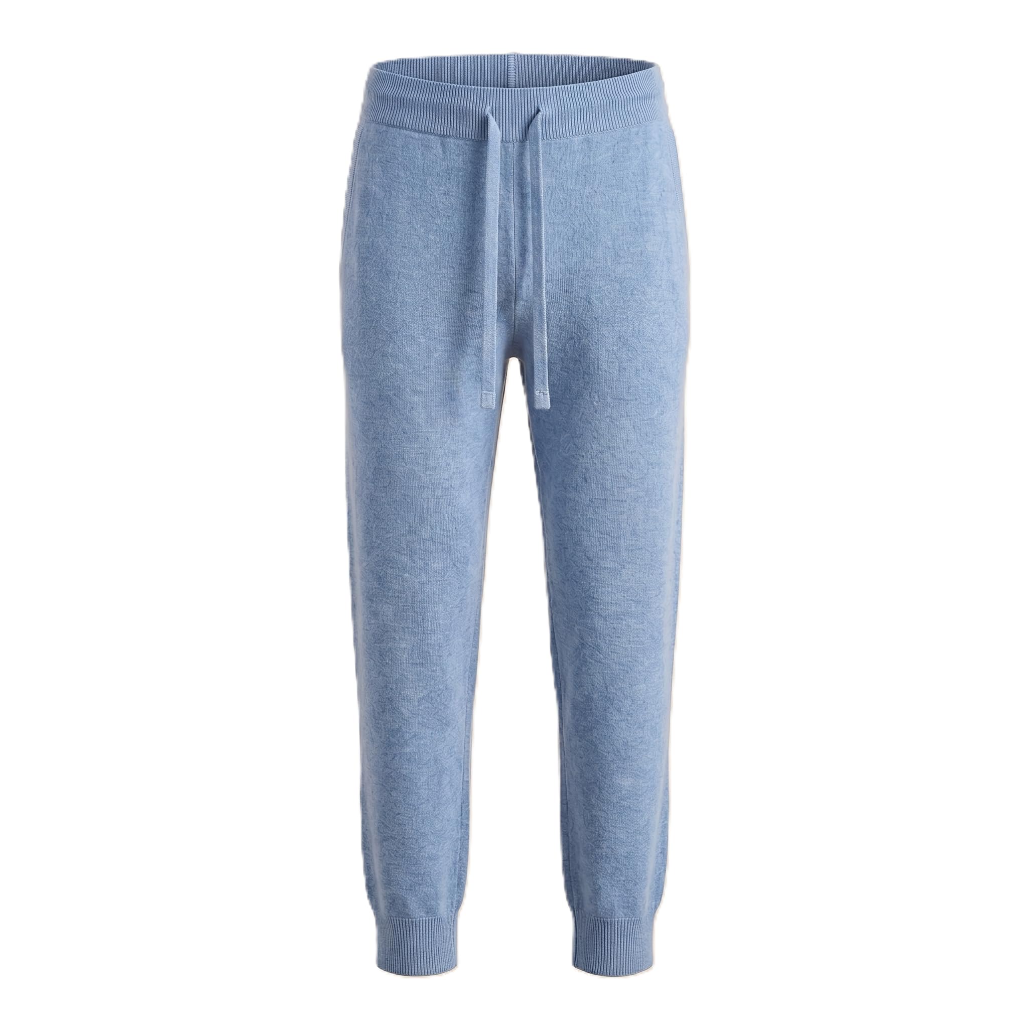 NPIA Certified 100% Cashmere Joggers Men | 2-Ply 16 Micron Luxury Lounge Pants | Drawstring Sweatpants from Nepal