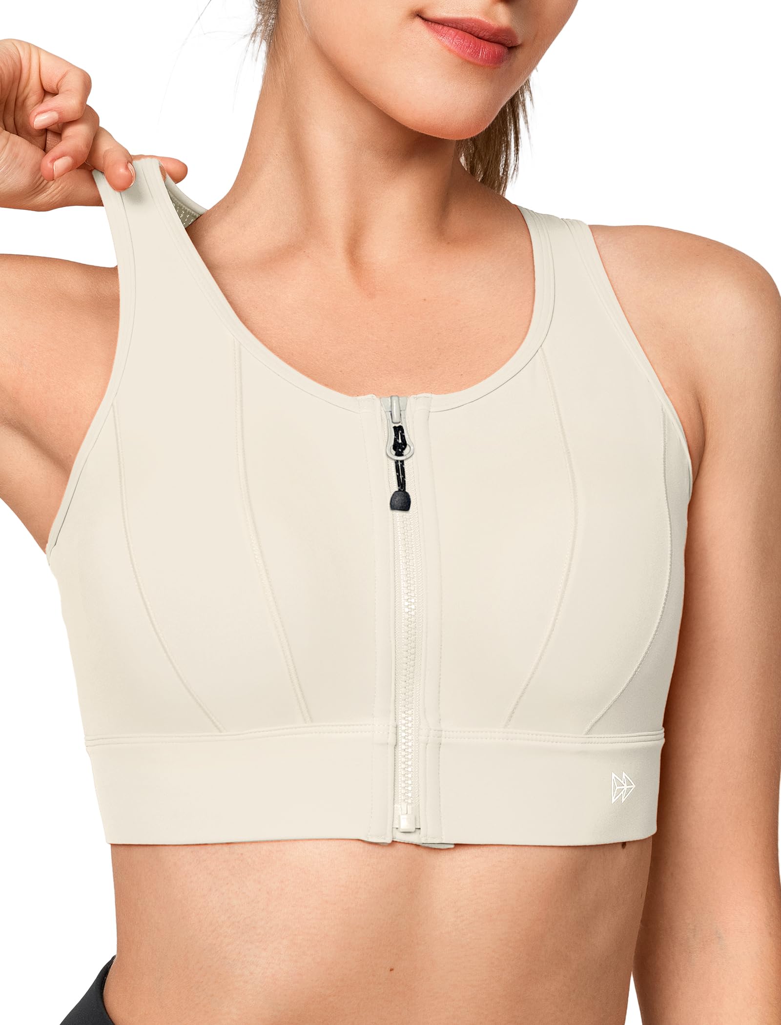 Yvette Front Closure High Impact Sports Bra for Women