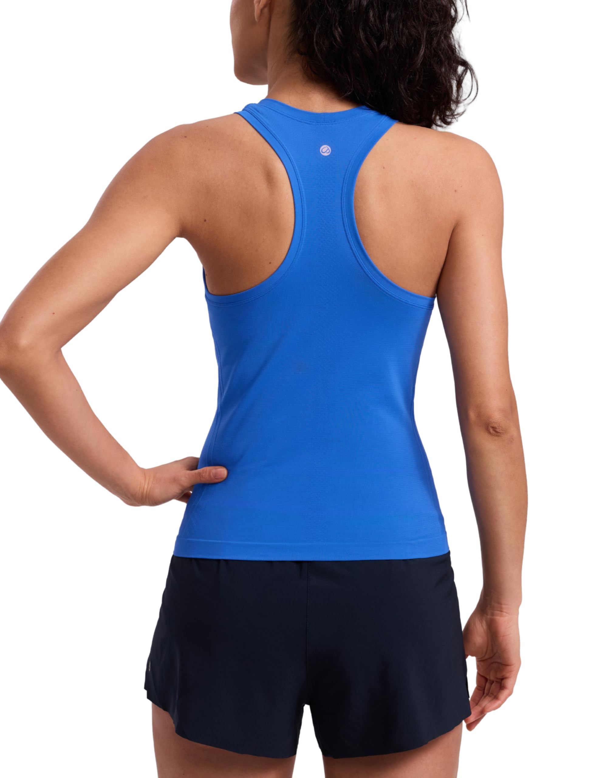 CRZ YOGA Seamless Racerback Tank Waist Length