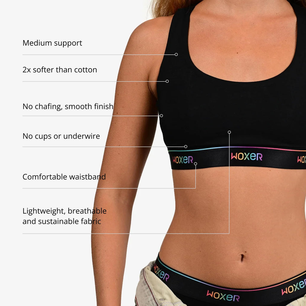 Women's Wireless Seamless Racerback Bralette