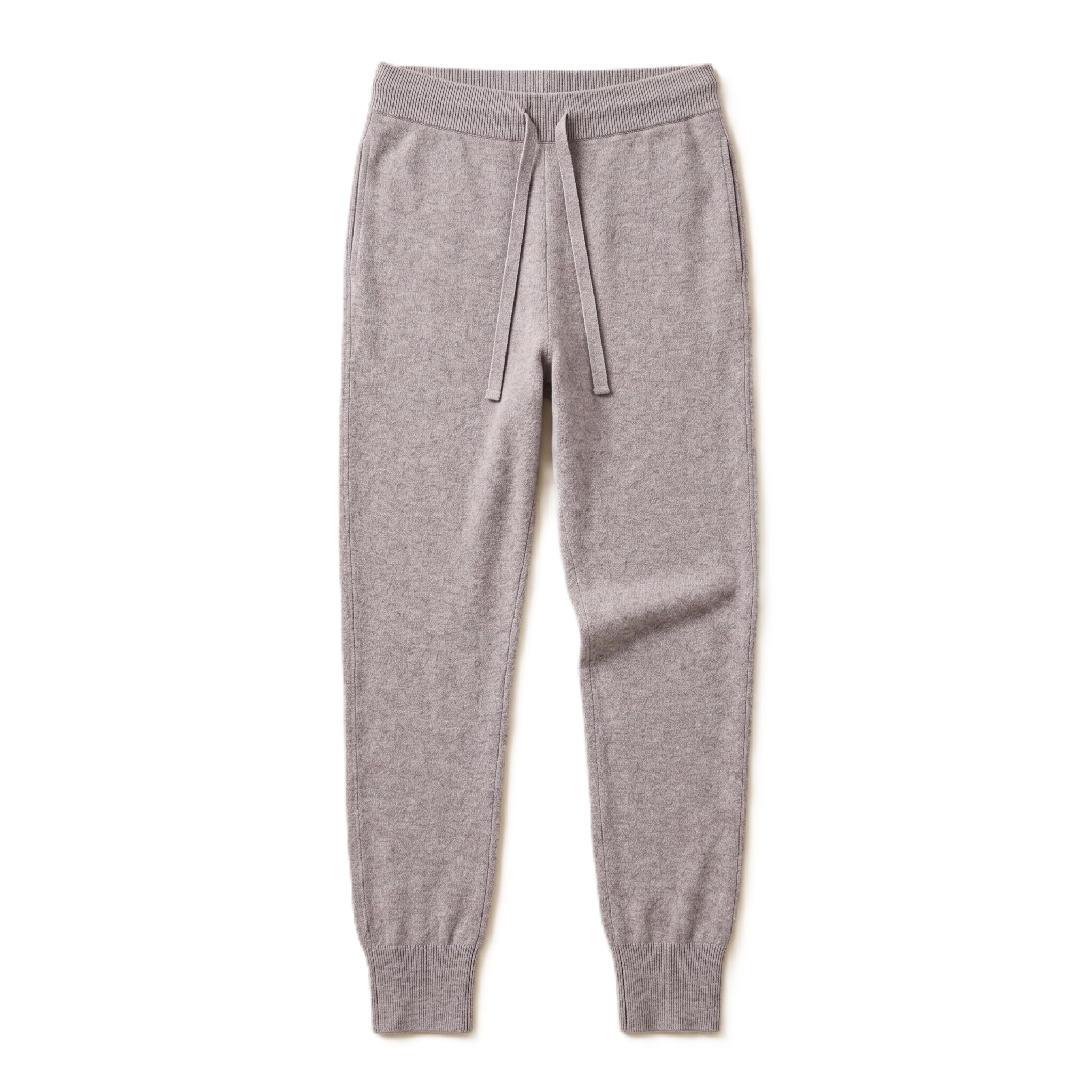 NPIA Certified 100% Cashmere Joggers Men | 2-Ply 16 Micron Luxury Lounge Pants | Drawstring Sweatpants from Nepal