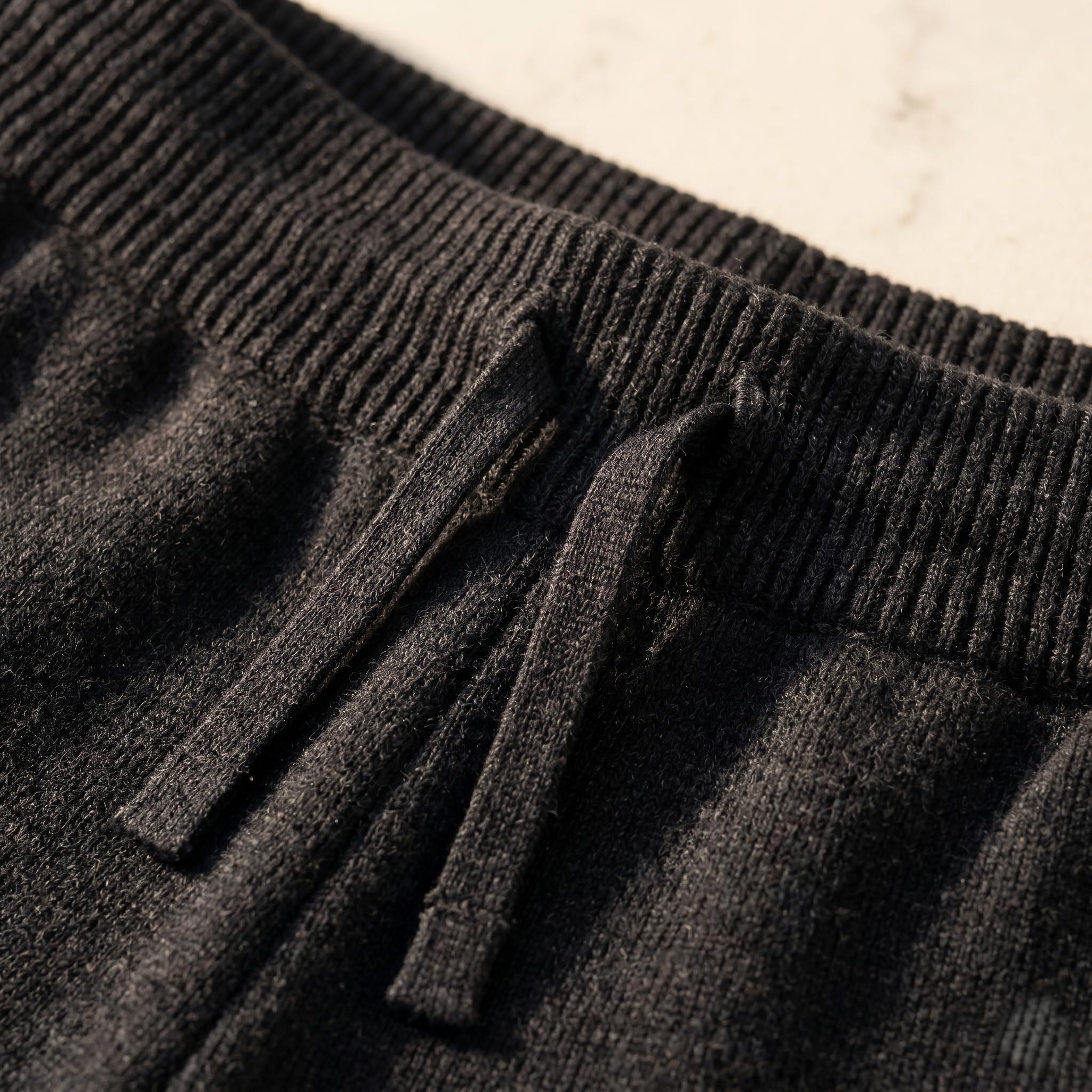 NPIA Certified 100% Cashmere Joggers Men | 2-Ply 16 Micron Luxury Lounge Pants | Drawstring Sweatpants from Nepal
