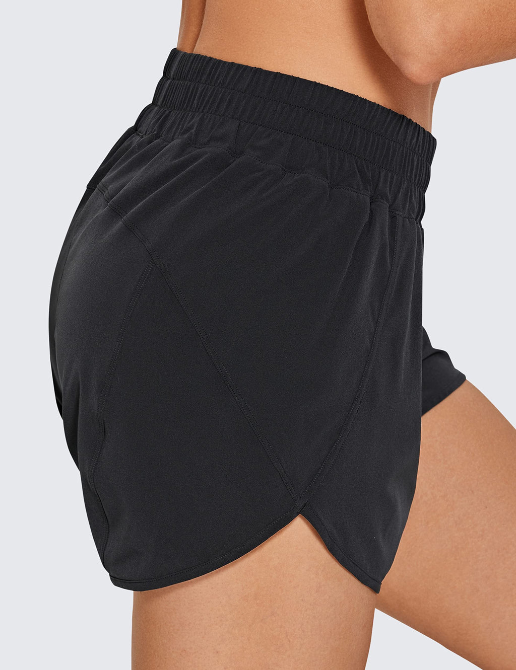 CRZ YOGA Dolphin Athletic Shorts 3"