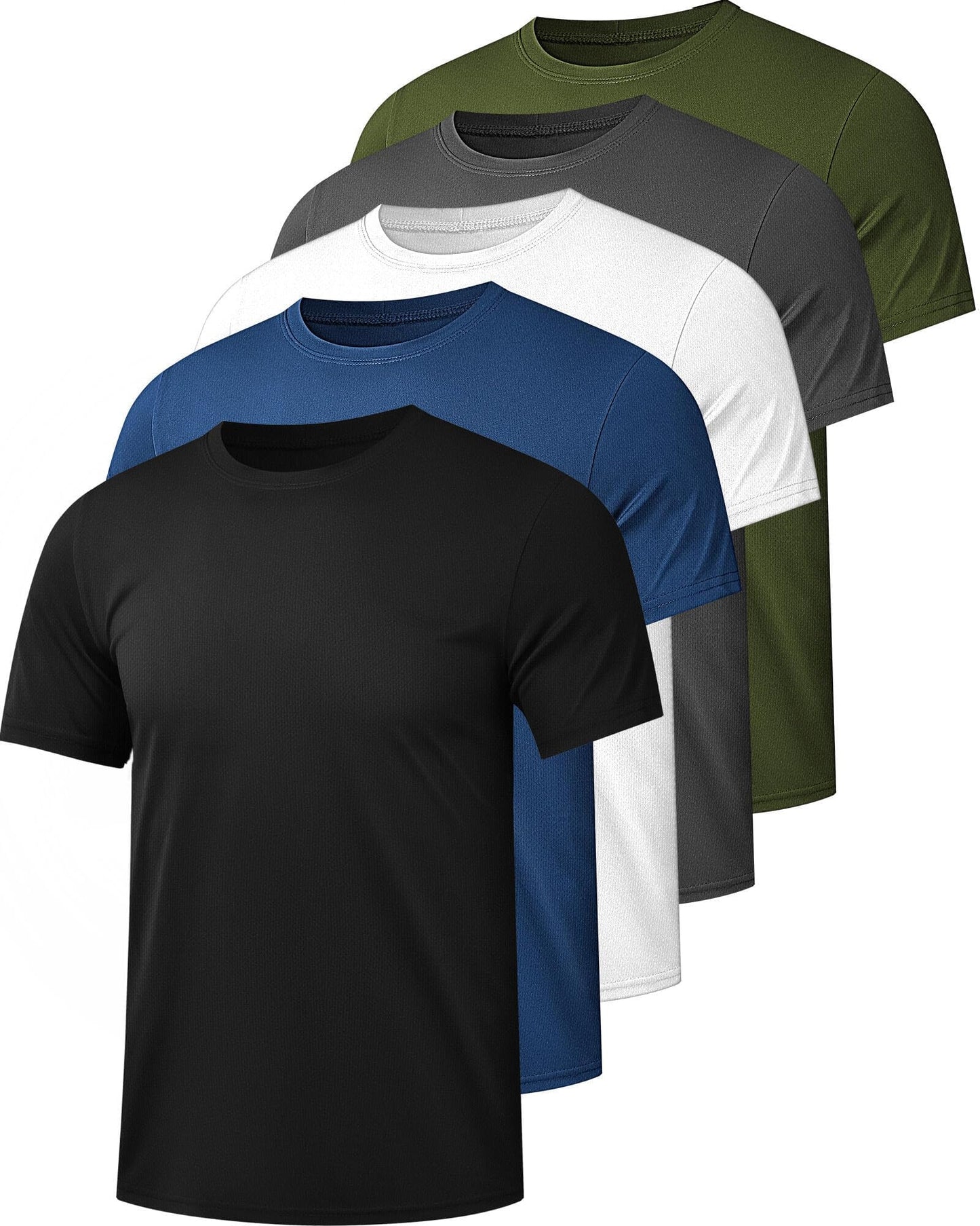 Men's Mesh Workout Shirt Quick Dry Athletic T-Shirt