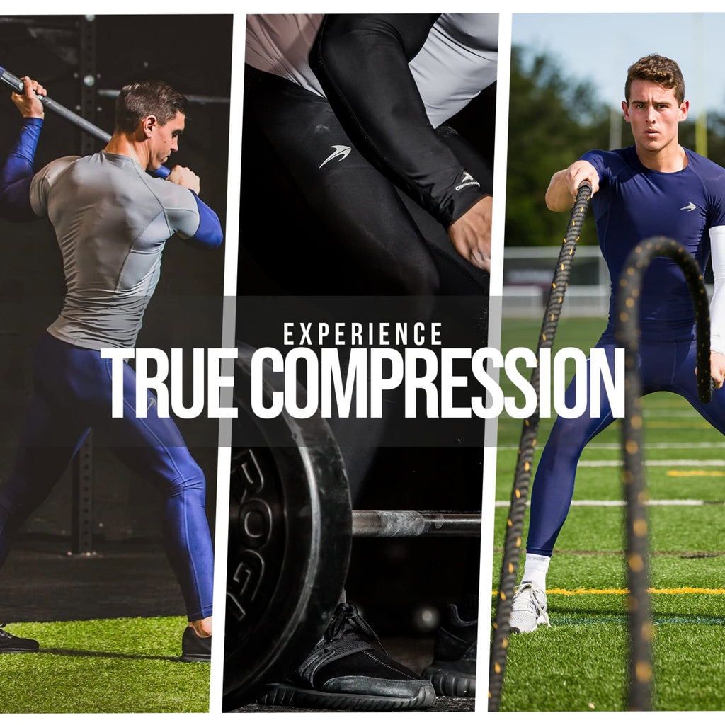 Men's Compression Workout Running Tights